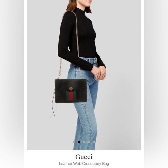 Gucci Leather Web Crossbag - Picture 5 of 6